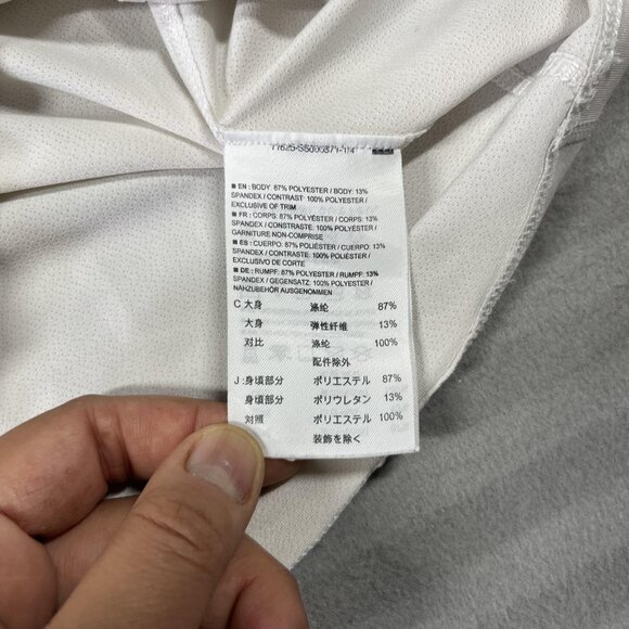 Arc'teryx Shirt Womens XS White A/S Tee V-Neck Mesh Athletic Hiking Trail - Picture 6 of 8